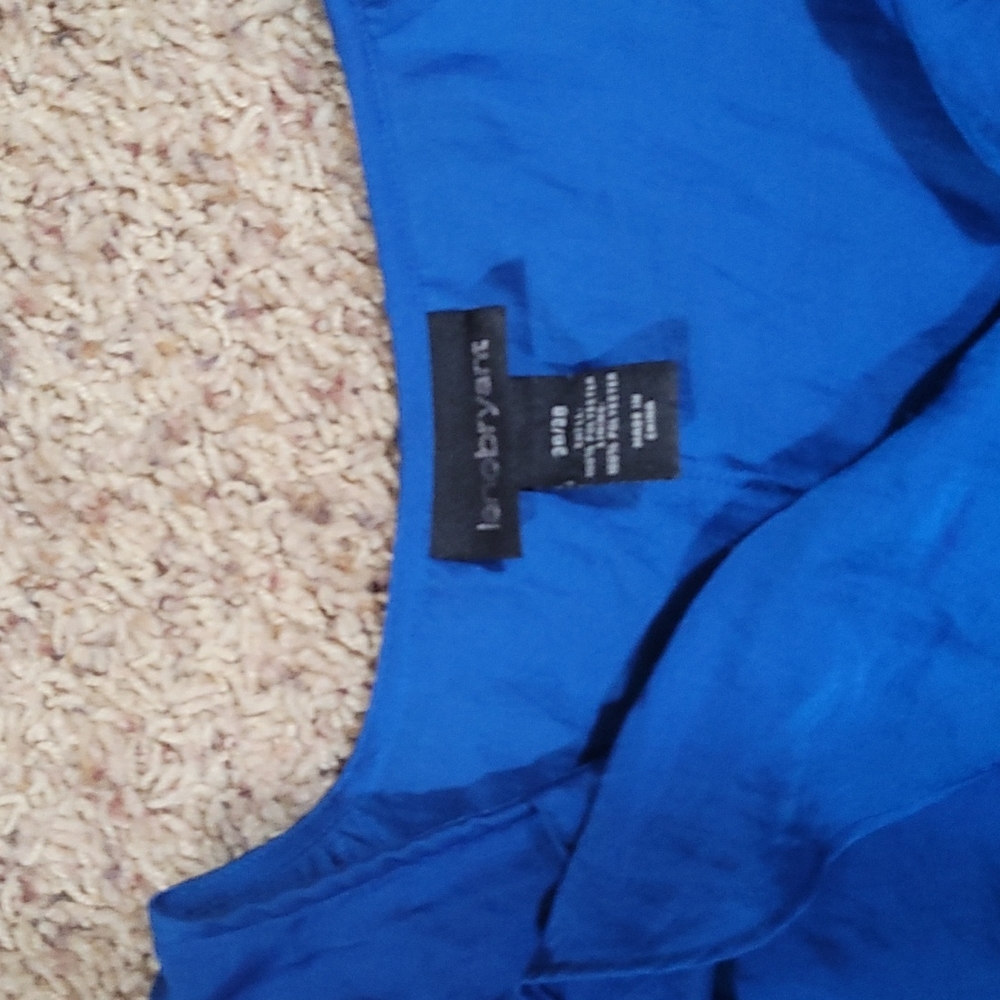 Blue midi dress blue, lane Bryant size 26